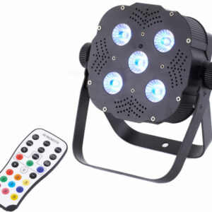 Location Projecteur à Led sur batterie 18x12w RGBWAUV ou lumière UV - APS  Evenements