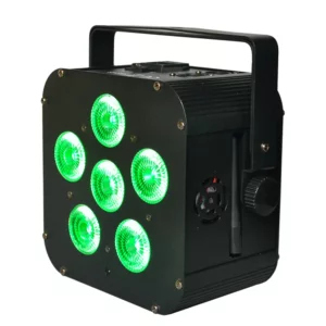 Projecteur de décoration sur batterie 6X18W