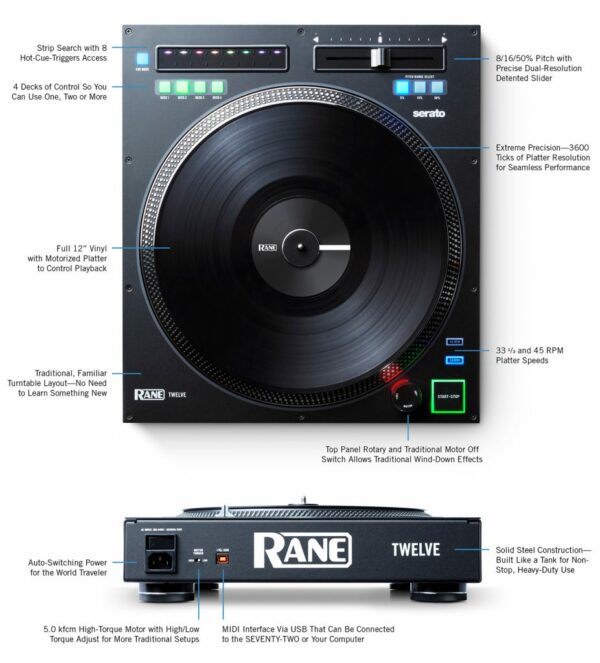 DJ SET RANE COMPLET SEVENTY-TWO + TWELVE – Image 3